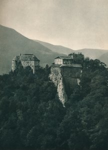 チロル城、メラーノ、南チロル、イタリア、1927