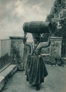 水持ち手、カプリ、イタリア、1927