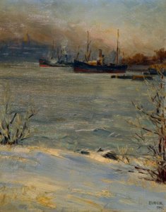 ベックホルメン、ストックホルムでのAngbatar 作： Eugen Prinz von Schweden
