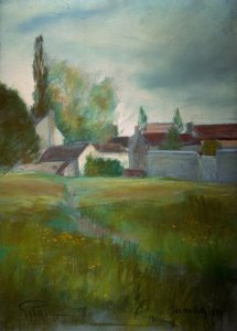 シャンティリーの村 作： Eugen Prinz von Schweden