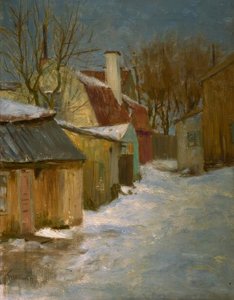 ストックホルムのフランFjällgatan 作： Eugen Prinz von Schweden