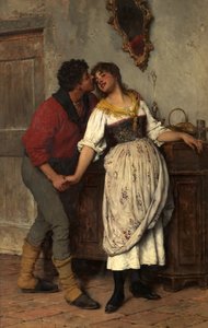 承認、1887 作： Eugen von Blaas