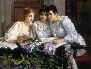 トルソーの選択 作： Eugen von Blaas