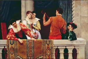 不明な画像 作： Eugen von Blaas