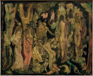 入浴者 作： Eugen von Kahler