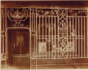 ラ・グレース・ドゥ・デューにて 作： Eugène Atget
