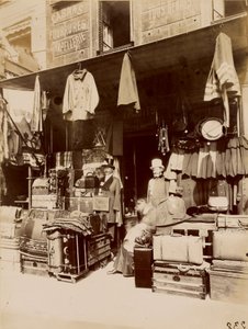 店舗 - プティ・トマ通り 作： ウジェーヌ・アジェ