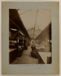 Marché des Enfants-Rouges, rue de Bretagne, 3rd arrondissement, Paris 作： Eugène Atget