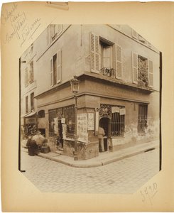 アルバム「古いパリの歴史のドキュメント」、1910年頃のページ 作： Eugène Atget