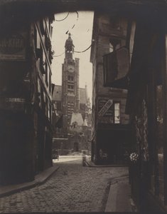モンターニュ サント ジュヌヴィエーヴ通り 作： Eugène Atget