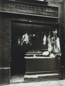 無題（ゼラチンシルバープリント） 作： Eugène Atget