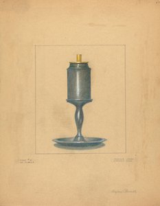 ピューターランプ 作： Eugene Barrell