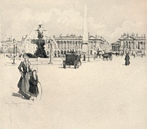 コンコルド広場、1915