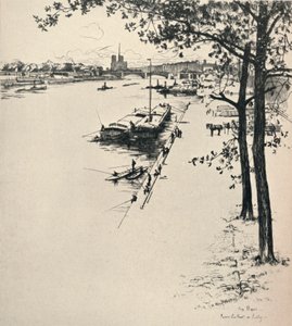 ポンドサリー、1915年 作： Eugene Bejot
