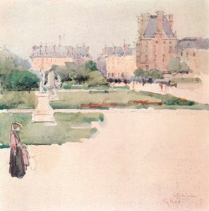チュイルリー庭園、1915