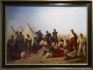Chalons キャンプでの宝くじ 作： Eugene Bellanger