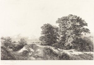 ヴォー・ド・セルネーの樫の木、1840年。 作： Eugene Bléry