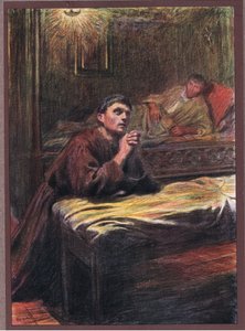 1919年のキンタバレ修道士バーナードの改宗 作： Eugene Burnand