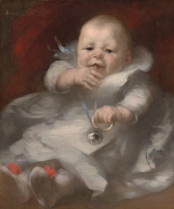 Arsene Carriere、c.1899-1900（キャンバスに油彩） 作： Eugène Carrière