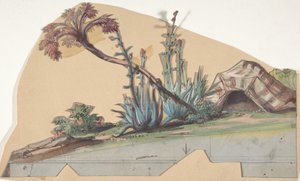 パリのオペラ座の舞台セットのデザイン、1830～90年。 作： Eugene Ciceri