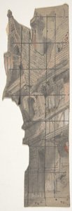パリのオペラ座の舞台セットのデザイン、1830～90年。 作： Eugene Ciceri