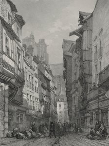 古代フランスの絵のようにロマンチックな旅。ブルターニュ.... 作： Eugene Ciceri