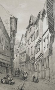 古代フランスの絵のようにロマンチックな旅。 ブルターニュ：モルレー 作： Eugene Ciceri