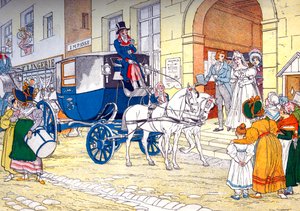 結婚式でのバルーシュ（仏：「Célestine」）。 作： Eugene Courboin