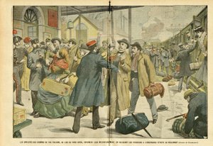 Le Pelerin』に掲載されたユージン・ダンブラン（1865-1945）のイラスト 作： Eugene Damblans