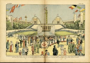 Le Pelerin』に掲載されたユージン・ダンブラン（1865-1945）のイラスト 作： Eugene Damblans