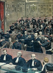 ポール・デロウレッドの高等法院での裁判 作： Eugene Damblans