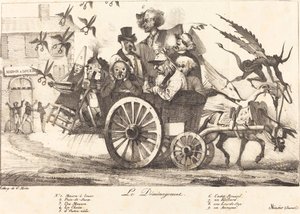 検閲の撤廃、c。 1821年 クリエイター：ウジェーヌ・ドラクロワ、シャルル・エティエンヌ・ピエール・モット。 作： Eugene Delacroix, Charles Etienne Pierre Motte