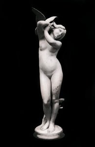 愛のメッセージ、19世紀、1912年。 作： Eugene Delaplanche