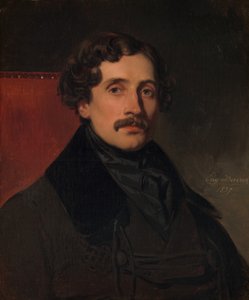 ルイフェリックスアミエル1802〜1864年、1837年。 作： Eugene Deveria