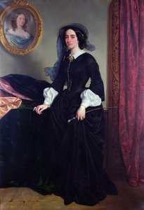 マリーデヴェリアの肖像、1856年