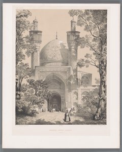 イスファハーンのチャハルバーグ学校 Mosquee-Sultan-Hussein Ispahan (オブジェクトのタイトル) ペルシャの風景（シリーズタイトル） ペルセ・モダン（シリーズタイトル）