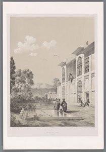 カリム・カーンのアルグの庭園を見る Palais de l