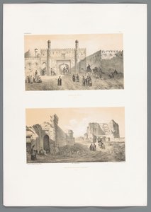 タブリーズの二つの顔 Porte de ville (タブリーズ) (オブジェクトのタイトル) Restes du palais de Zobeids (タブリーズ) (オブジェクトのタイトル) ペルシャの風景（シリーズタイトル） ペルセ・モダン（シリーズタイトル） 作： Eugene Flandin