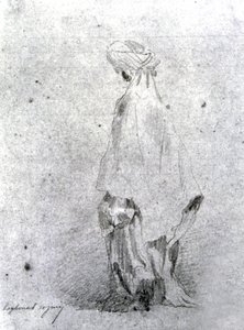 アルジェリア、ラグワットの女性 作： Eugène Fromentin