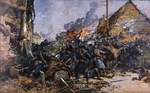アラスでの戦い 作： Eugene Galien Laloue