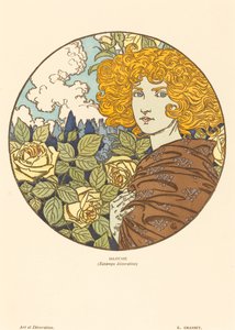 嫉妬 作： Eugene Grasset