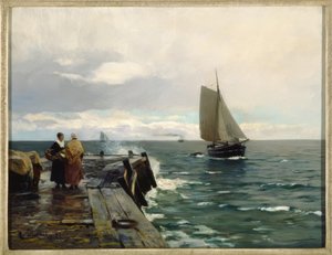 E.デュッカー、バルト海沿岸 作： Eugene Gustav Dücker