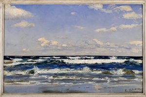E.プッシャー、サーフィン 作： Eugene Gustav Dücker