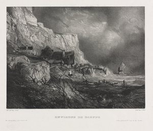 シックス・マリーンズ、1833年。 作： Eugene Isabey