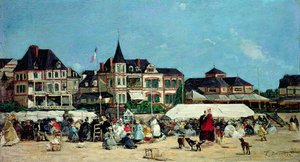 トルビルカジノ 作： Eugene Louis Boudin