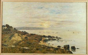 ベナービルの崖、日没、1897