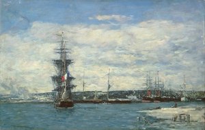 ルアーブル、1864-66年頃