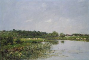 ラトゥークのリバーサイド、1890