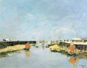 不明な画像 作： Eugene Louis Boudin