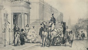 イートンスクエア、1850年、1920年 作： Eugene Louis Lami